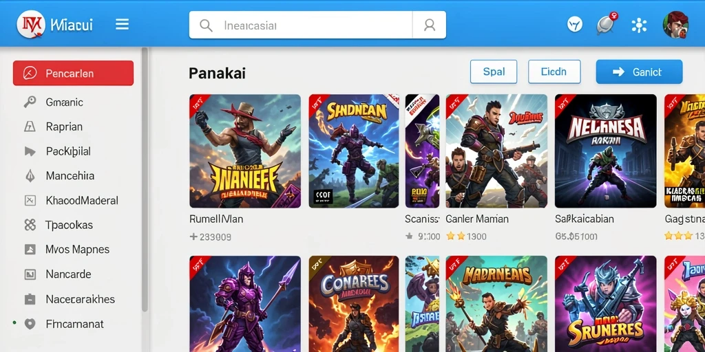 Tampilan grafis yang memukau dan menarik perhatian.