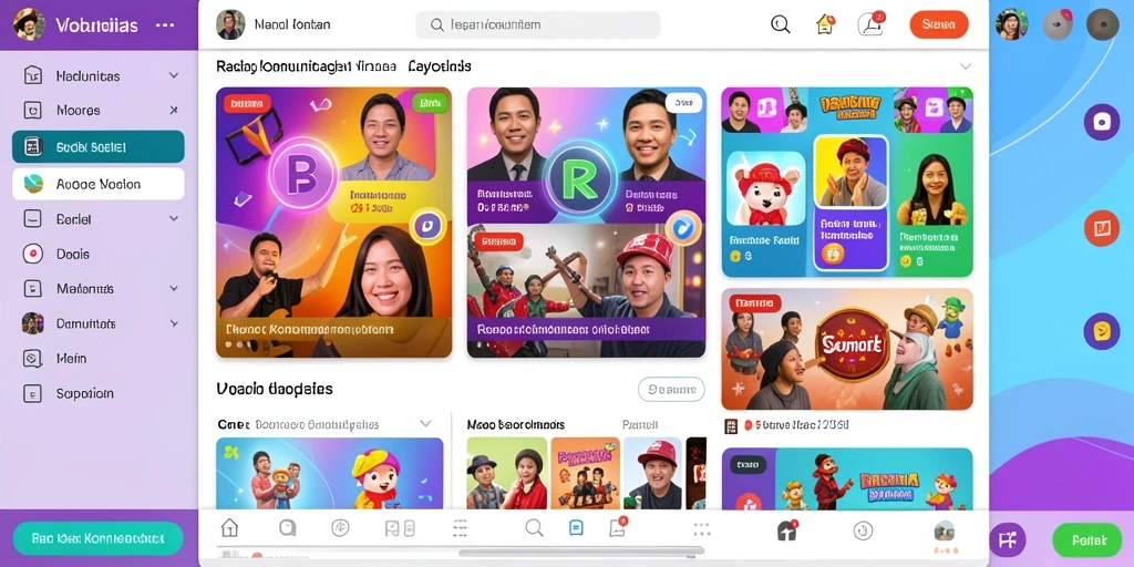 Tampilan antarmuka yang menarik dan mudah dinavigasi.