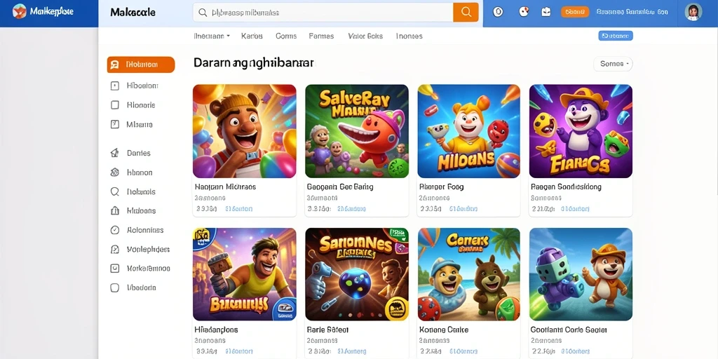 Tampilan antarmuka yang sederhana dan menarik.