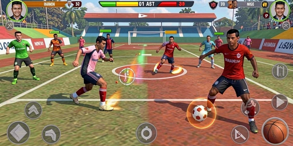 Tampilan antarmuka yang sederhana dan menarik.