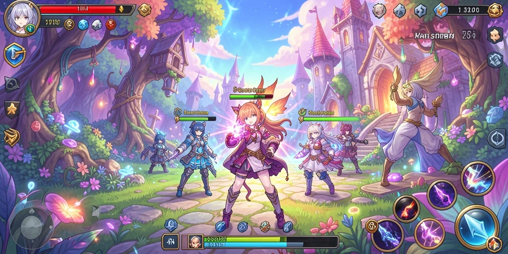 Screenshot permainan slot dengan grafis menawan.