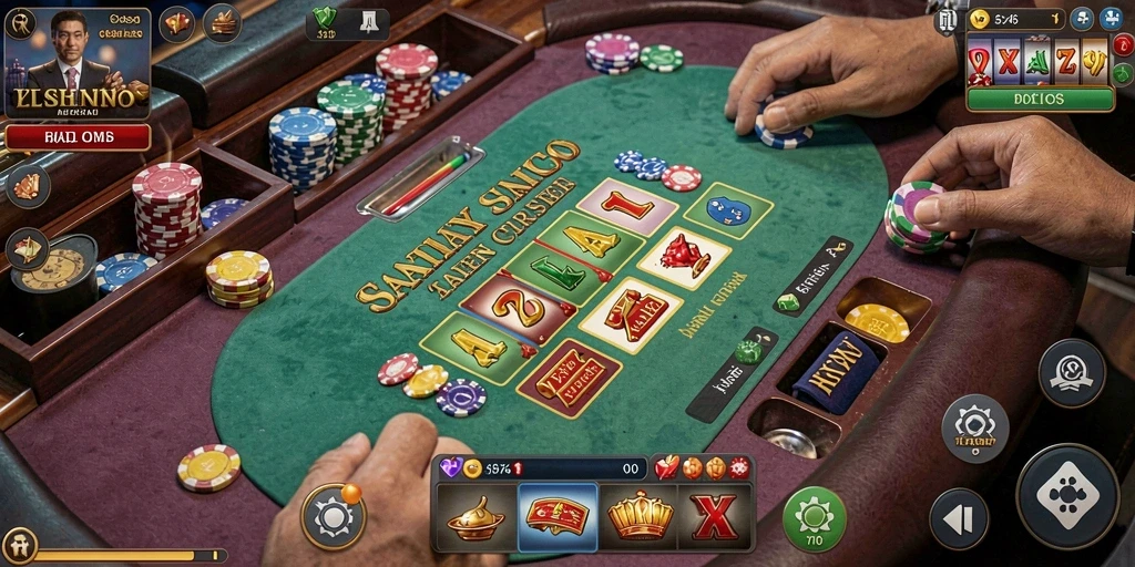 Screenshot menunjukkan permainan yang penuh aksi dan grafis menawan.