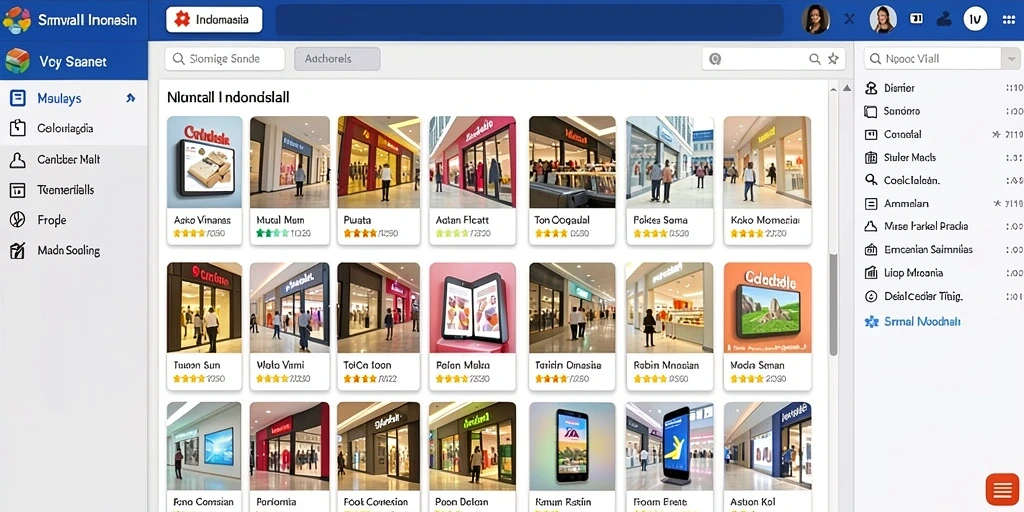 Tampilan antarmuka yang intuitif dan user-friendly.