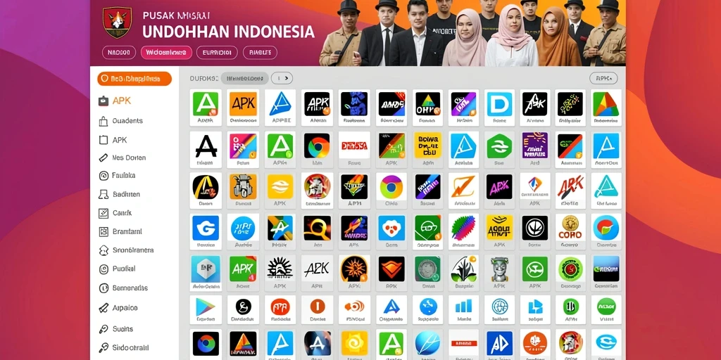 Tampilan awal permainan yang menarik dan interaktif.