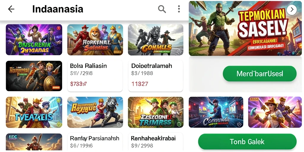 Tangkapan layar menggambarkan pertarungan epik di level sulit.