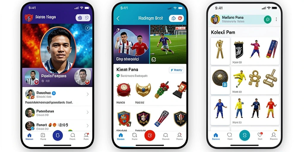 Tampilan awal aplikasi yang menarik dan modern.
