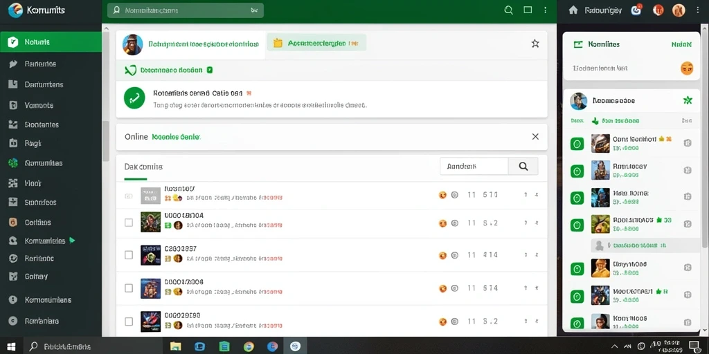 Tampilan antarmuka yang user-friendly dan menarik.