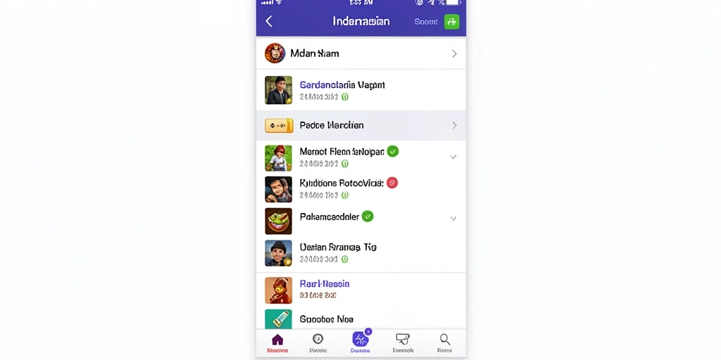 Tampilan antarmuka pengguna yang modern dan menarik.