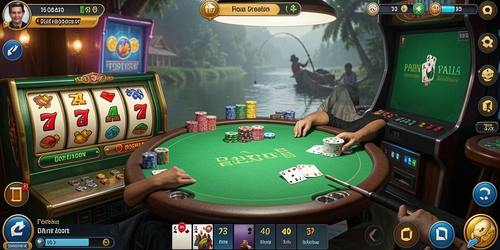 Tampilan awal yang memukau dengan karakter utama.