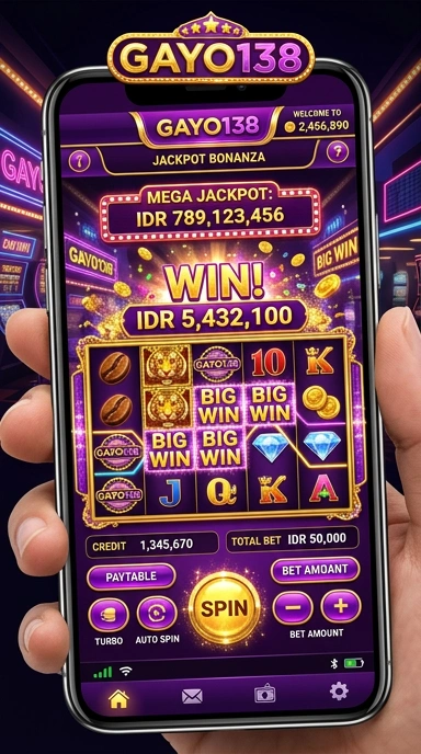 Pratinjau antarmuka gayo138 — aplikasi APK resmi Android v2.1.9